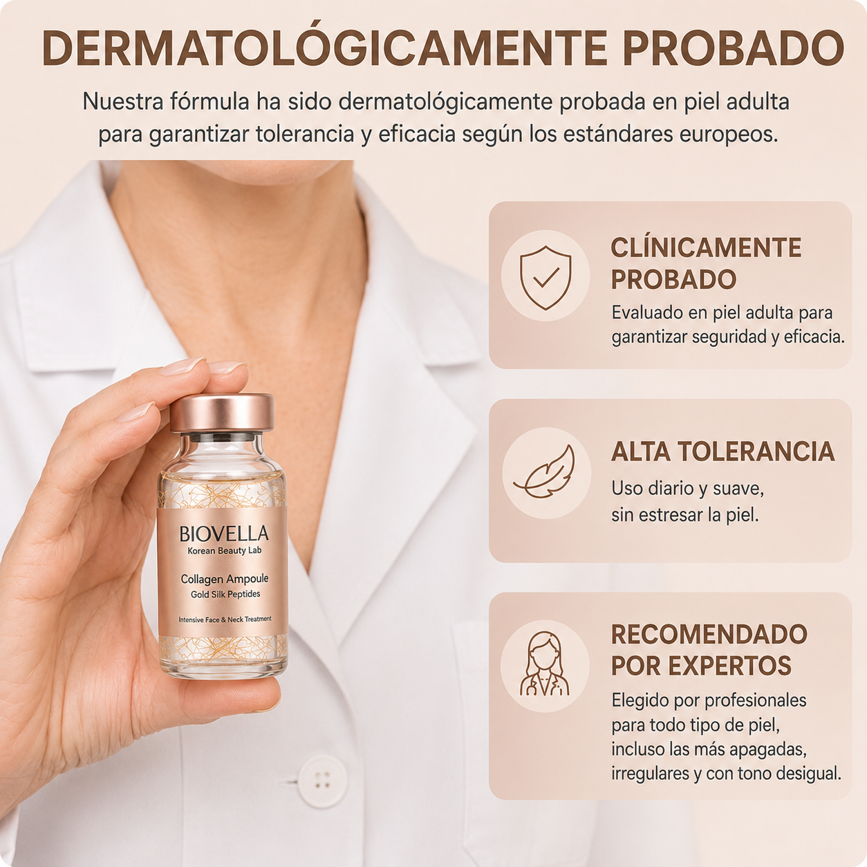 BioVella – Sérum Coreano con Efecto Lifting (Visible desde la Primera Aplicación)
