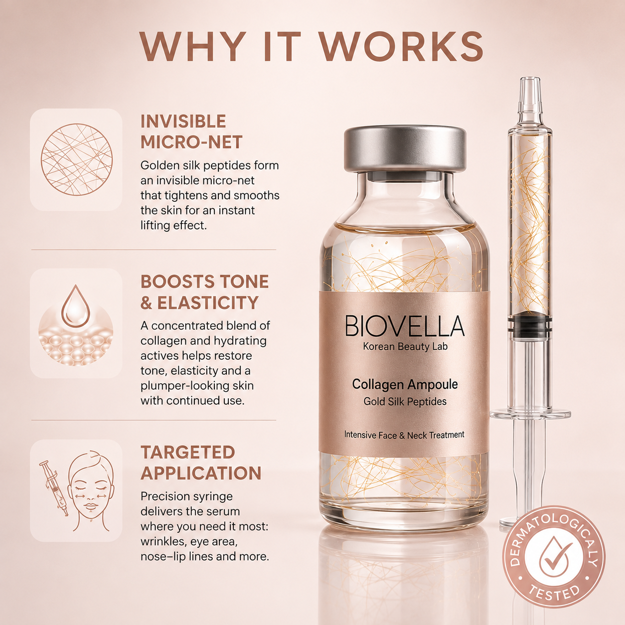 BioVella™ – Korean Lifting-Effect Serum (Visible from the First Application).