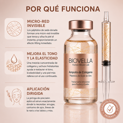 BioVella – Sérum Coreano con Efecto Lifting (Visible desde la Primera Aplicación)