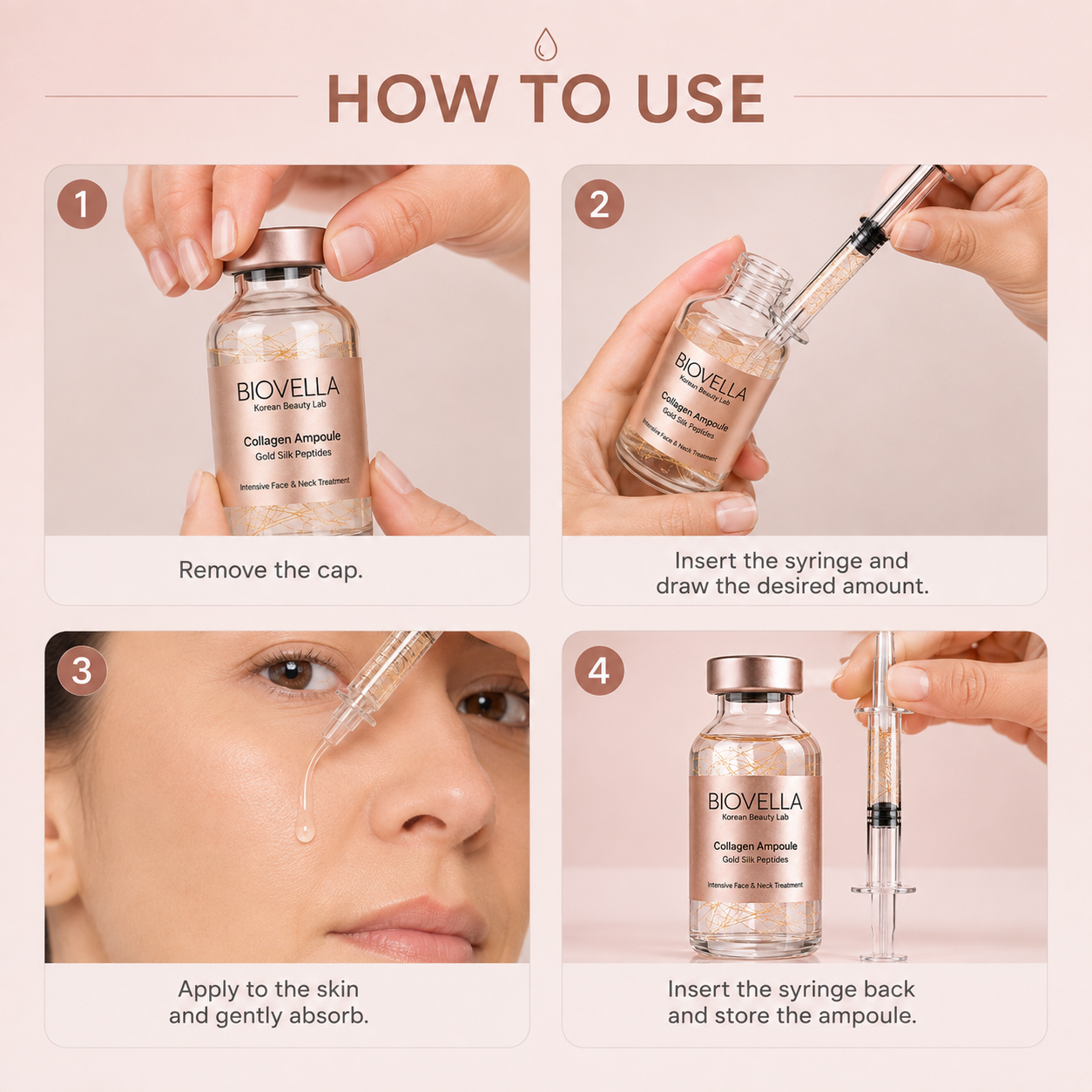 BioVella – Korean Lifting-Effect Serum (Visible from the First Application).